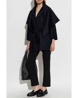 Max Mara Cashmere Coat 'Detto' - Blue