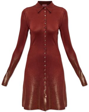DIESEL Dress 'D-Pol' - Red