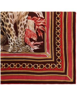 Ferragamo Cashmere Scarf - Red