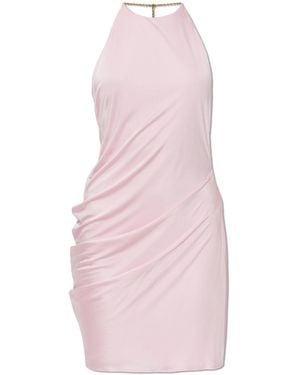 Versace Backless Dress - Pink