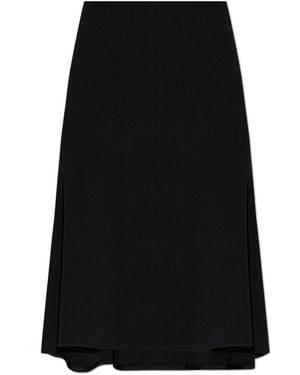 Jil Sander Asymmetrical Skirt - Black