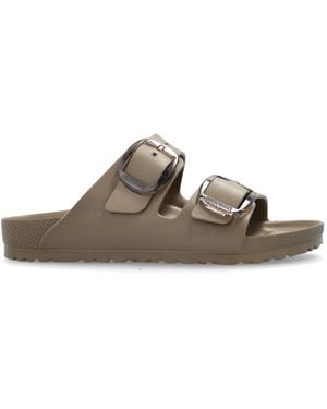 Birkenstock 'Arizona Big Buckle Eva' Slides - Brown