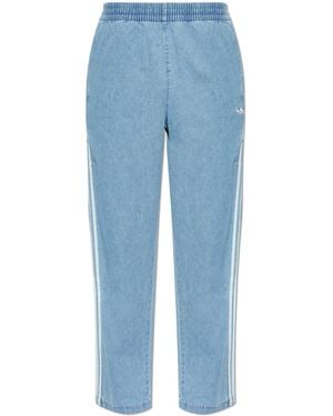 adidas Originals Trousers With Logo - Blue