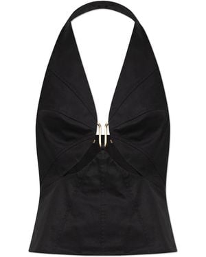Cult Gaia Top 'Elorae' - Black