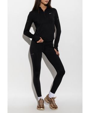 Nike Leggings With Logo - Black