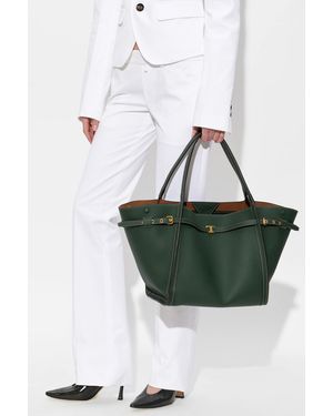 Tod's 'Media' Shopper Bag - Green