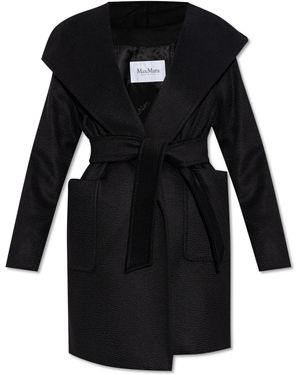Max Mara Wool Coat Rialto - Black
