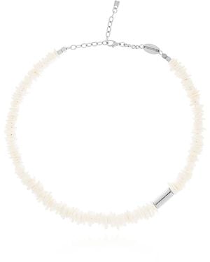 DSquared² Necklace With Shells - White