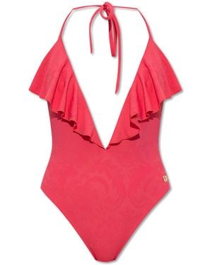 Balmain One-Piece Swimsuit - Pink