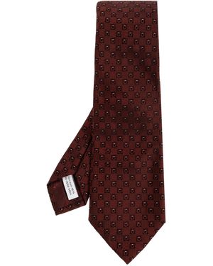 Ferragamo Silk Tie - Purple