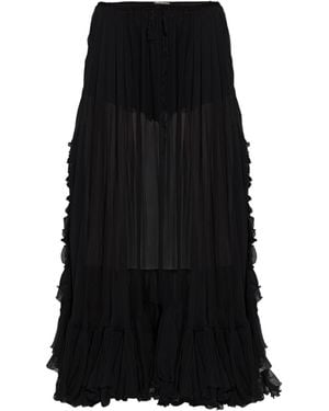 Chloé Silk Skirt - Black