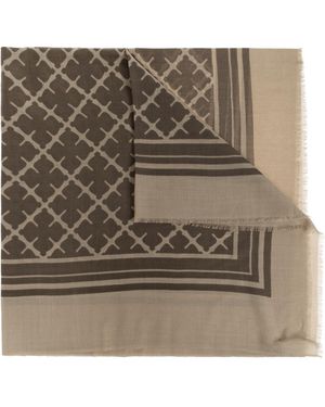 By Malene Birger Woollen Shawl 'Cornelis' - Green