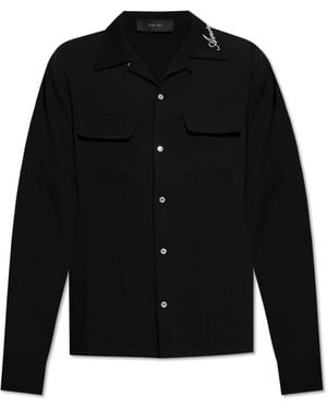 Amiri Shirt With Pockets - Black