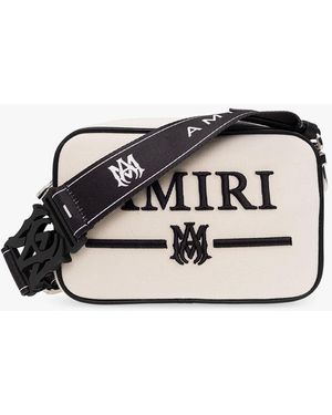 Amiri Shoulder Bag With Logo - White