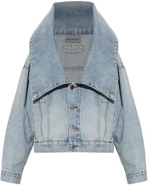 Balenciaga Denim Jacket - Blue