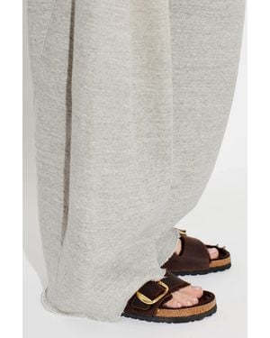 Birkenstock "Arizona" Slides - Gray