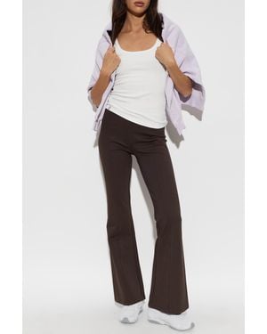 The Upside Del Rey Pointelle Top - White