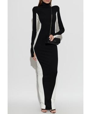 DSquared² Dress With Sewn-In Shoulder Pads - Black