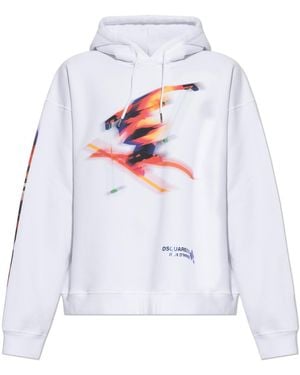 DSquared² Cotton Hoodie - White