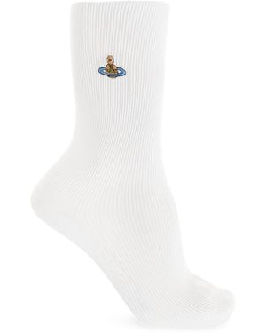 Vivienne Westwood Cotton Socks - White