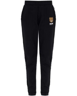 Moschino Joggers From The 'Active' Line - Black