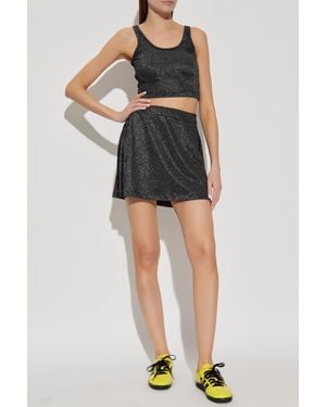 adidas Originals Skirt With Lurex Thread - Black