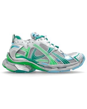 Balenciaga 'Runner' Sports Shoes - Green