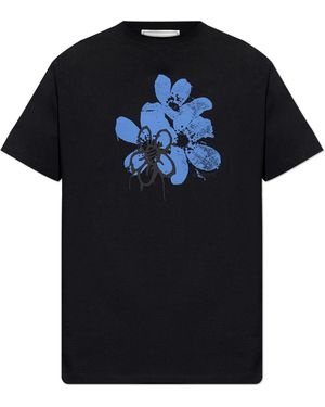 Iceberg T-Shirt With Print - Black