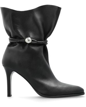 Isabel Marant Heeled Ankle Boots "Lolya" - Black