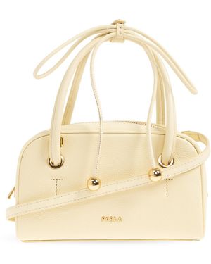 Furla "Poppy" Bag - Natural