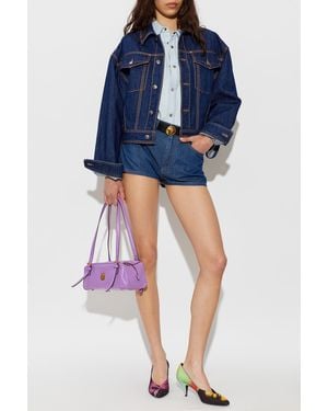 Versace Denim Shorts - Blue