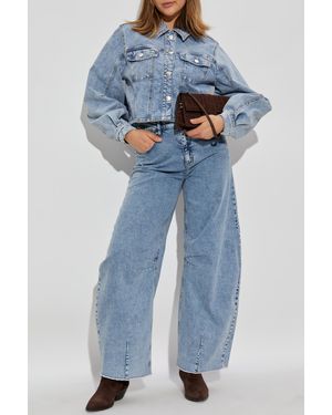 Gestuz Denim Jacket 'Gzdea' - Blue