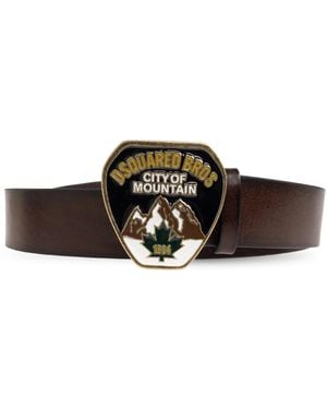 DSquared² Leather Belt - Brown