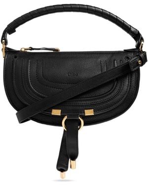 Chloé 'Marcie Mini' Shoulder Bag - Black