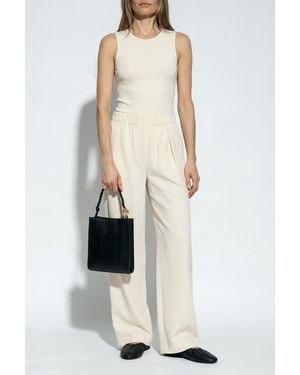 Jil Sander Body With A Round Neckline - Natural