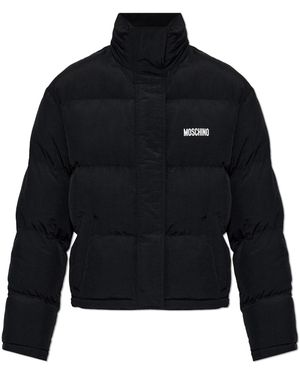 Moschino Insulated Jacket With Stand-Up Collar - Blue