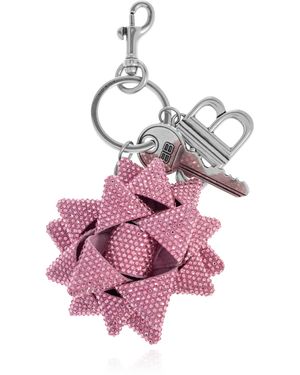 Balenciaga Keychain With Pendants - Pink
