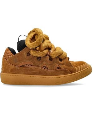 Lanvin "Curb" Sports Shoes - Brown
