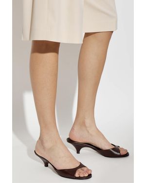 Neous Heeled Mules "Hynia" - White