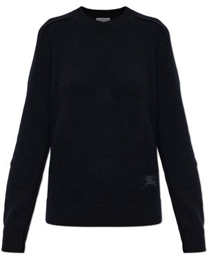 Burberry Cashmere Sweater 'Constance' - Blue