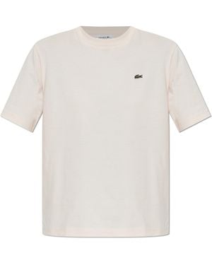 Lacoste T-Shirt With Logo - White