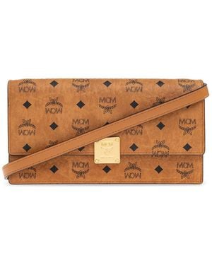 MCM Belt Wallet - Brown