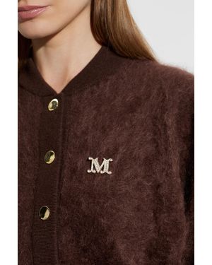 Max Mara 'Facella' Brooch - Brown