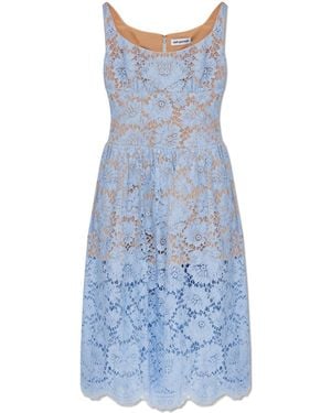Self-Portrait Lace Dress - Blue