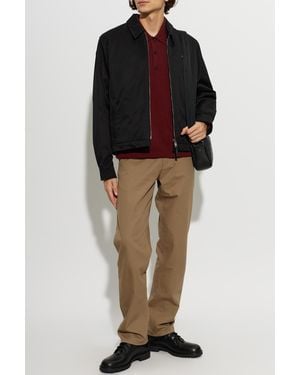 Burberry Cashmere Polo 'Carson' - Red