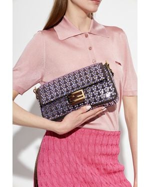 Fendi "Baguette Medium" Handbag - Blue