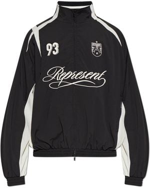 Represent Jacket With Logo - Black
