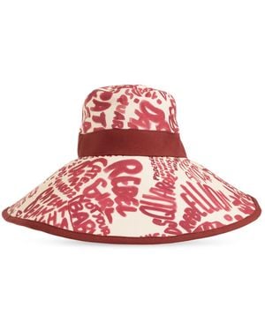 DSquared² Hat With Print - Red
