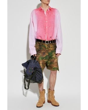 DSquared² Linen Shirt - Pink