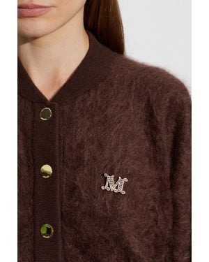 Max Mara 'Facella' Brooch - Brown
